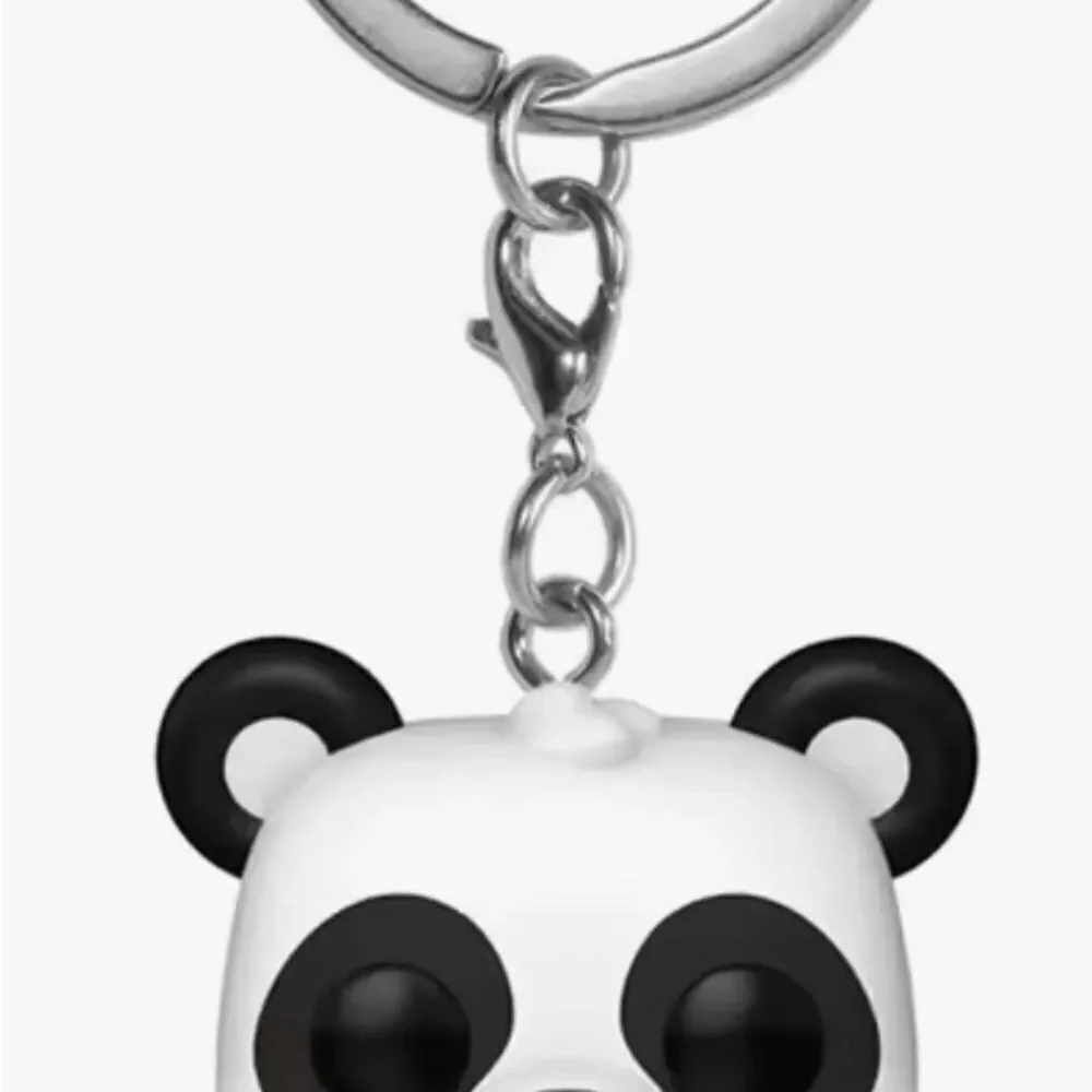 Funko Pocket Pop! Keychain: Kawaii Foodies Poké Panda - Black and White